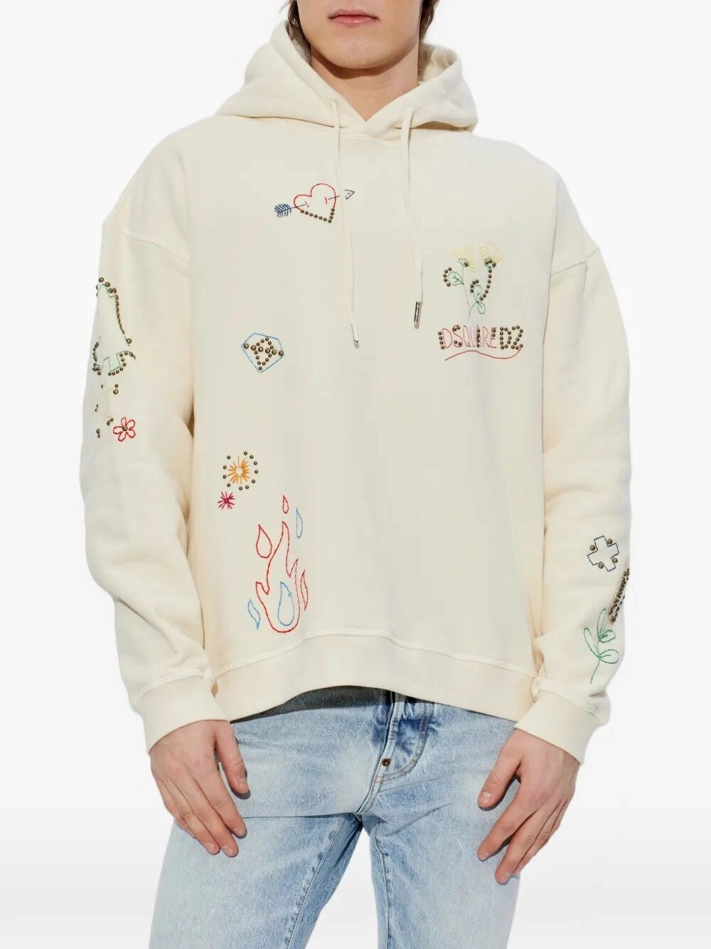 Dsquared2 Men Relax Fit Hoodie DSQUARED2