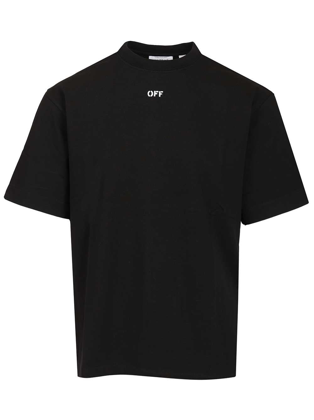 Off-White Men "Arrow 3D Spray" T-Shirt OFF-WHITE