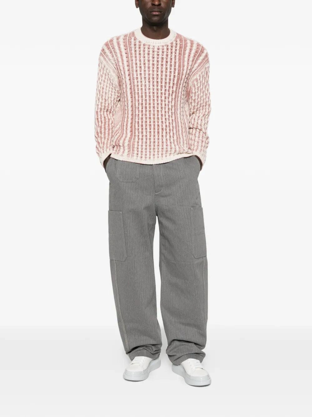 Givenchy Men Denim Pants With Front `Couture` Seams GIVENCHY