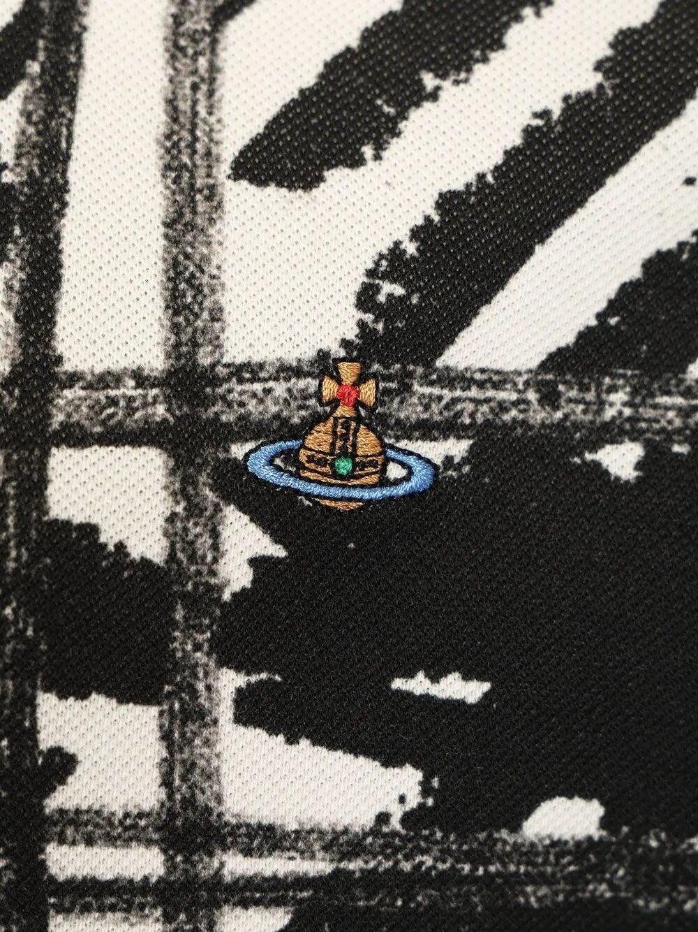 Vivienne Westwood Men Scribble Polo VIVIENNE WESTWOOD