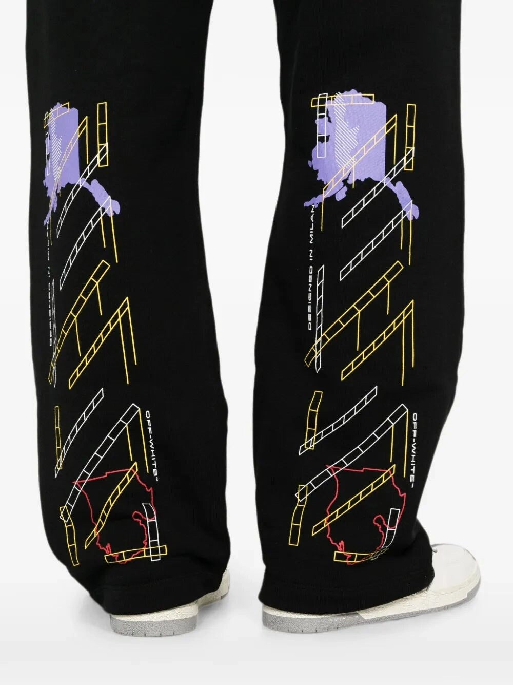 Off White Men `Archigeography Arrow` Pants OFF-WHITE