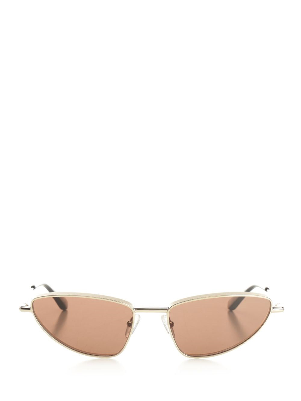 Mcqueen Women "Cat-Eye Metal T-Bar" Sunglasses ALEXANDER MCQUEEN