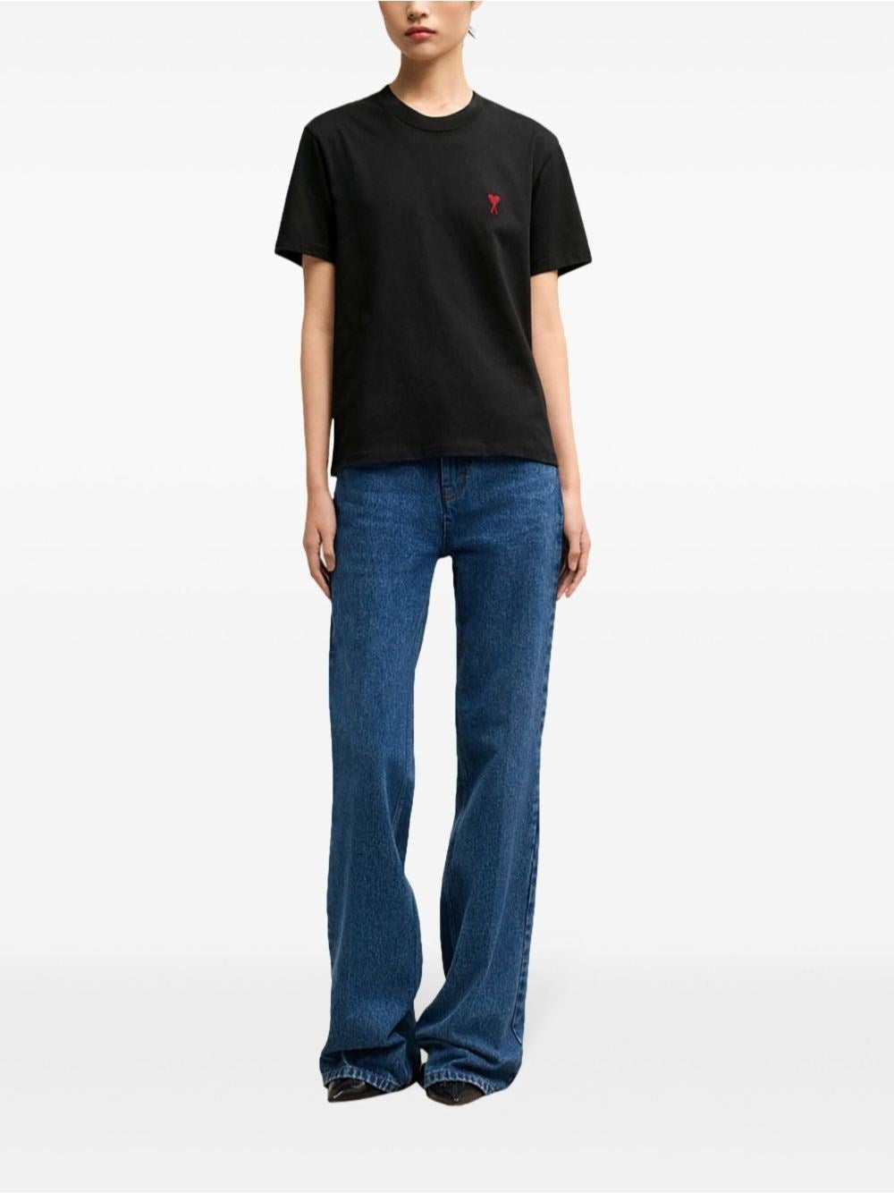 Ami Women "Ami De Coeur" T-Shirt AMI PARIS