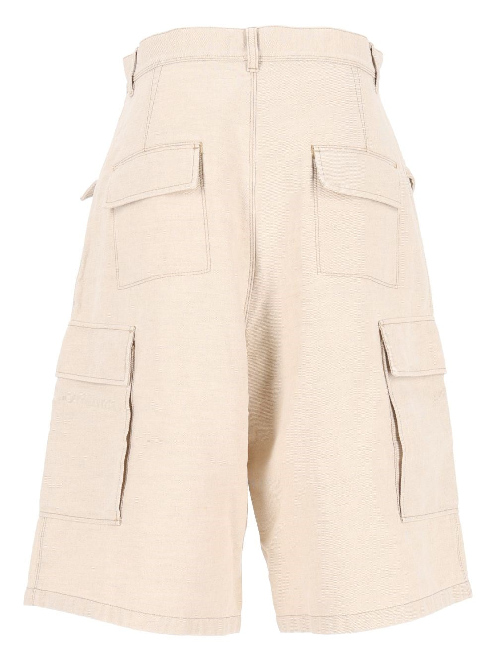 Fendi Women Selleria Denim Bermuda Shorts FENDI
