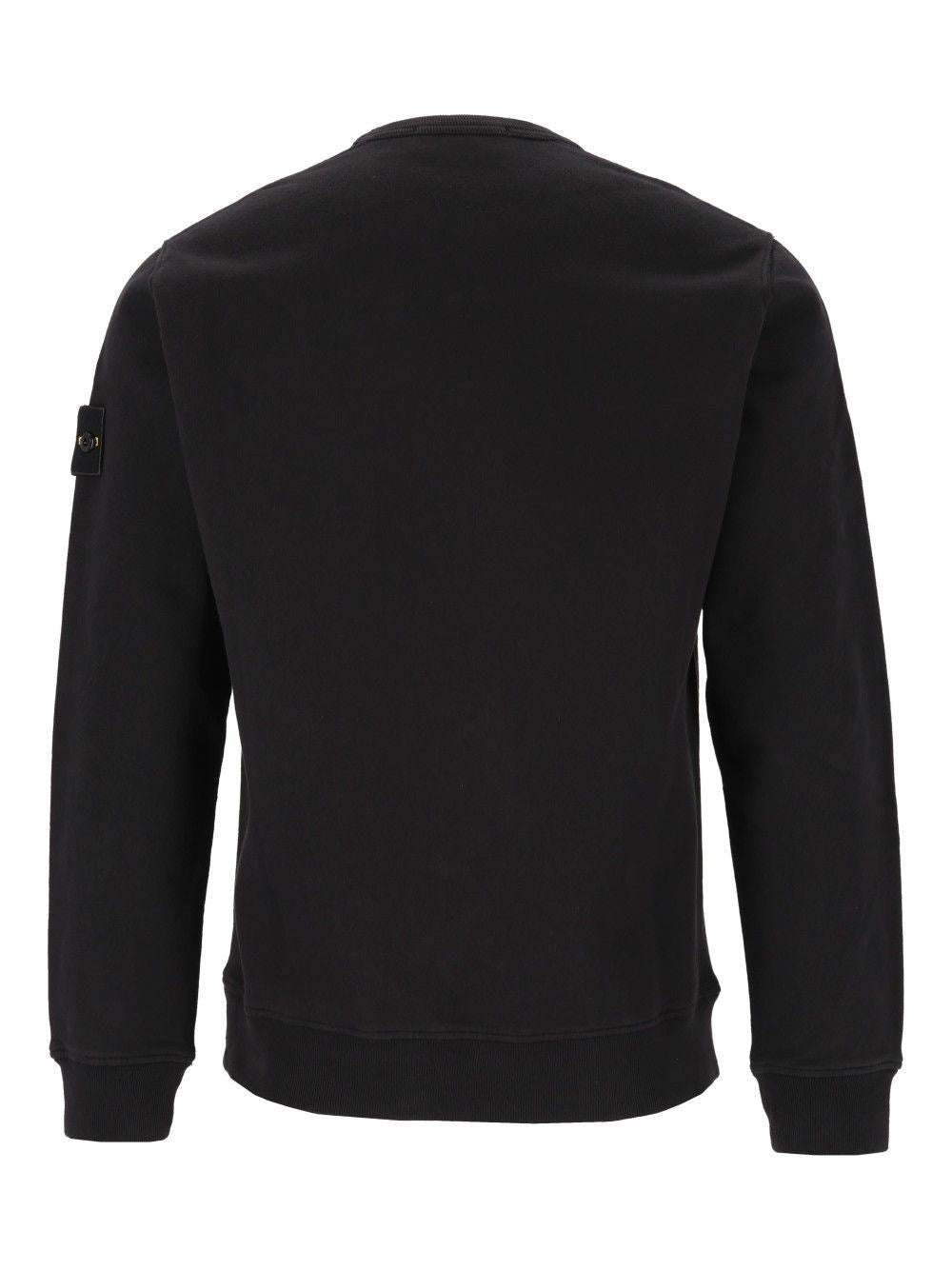 Stone Island Men Organic Cotton Crewneck Sweatshirt STONE ISLAND