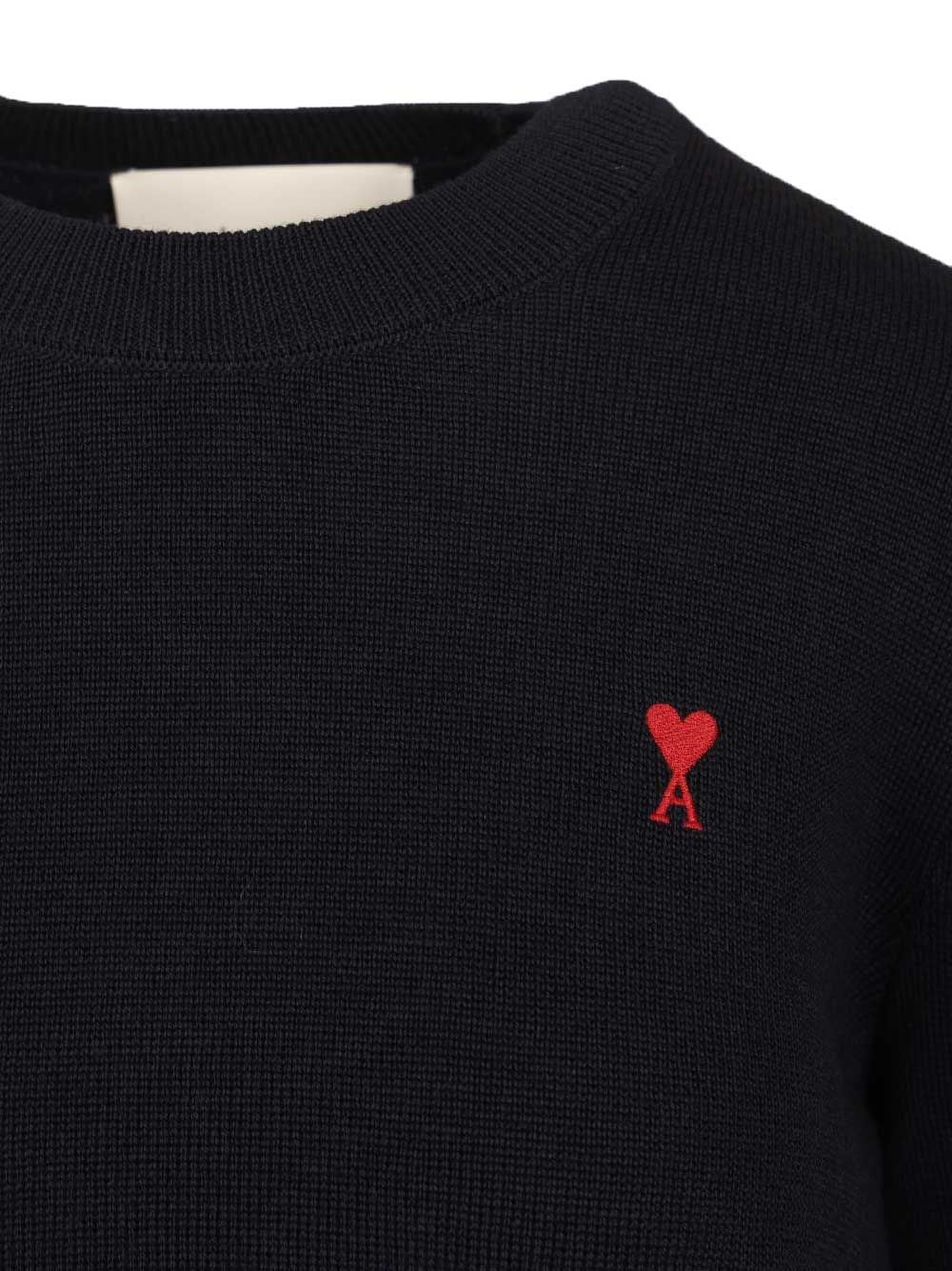 Ami Women Ami De Cœur Wool Sweater AMI PARIS