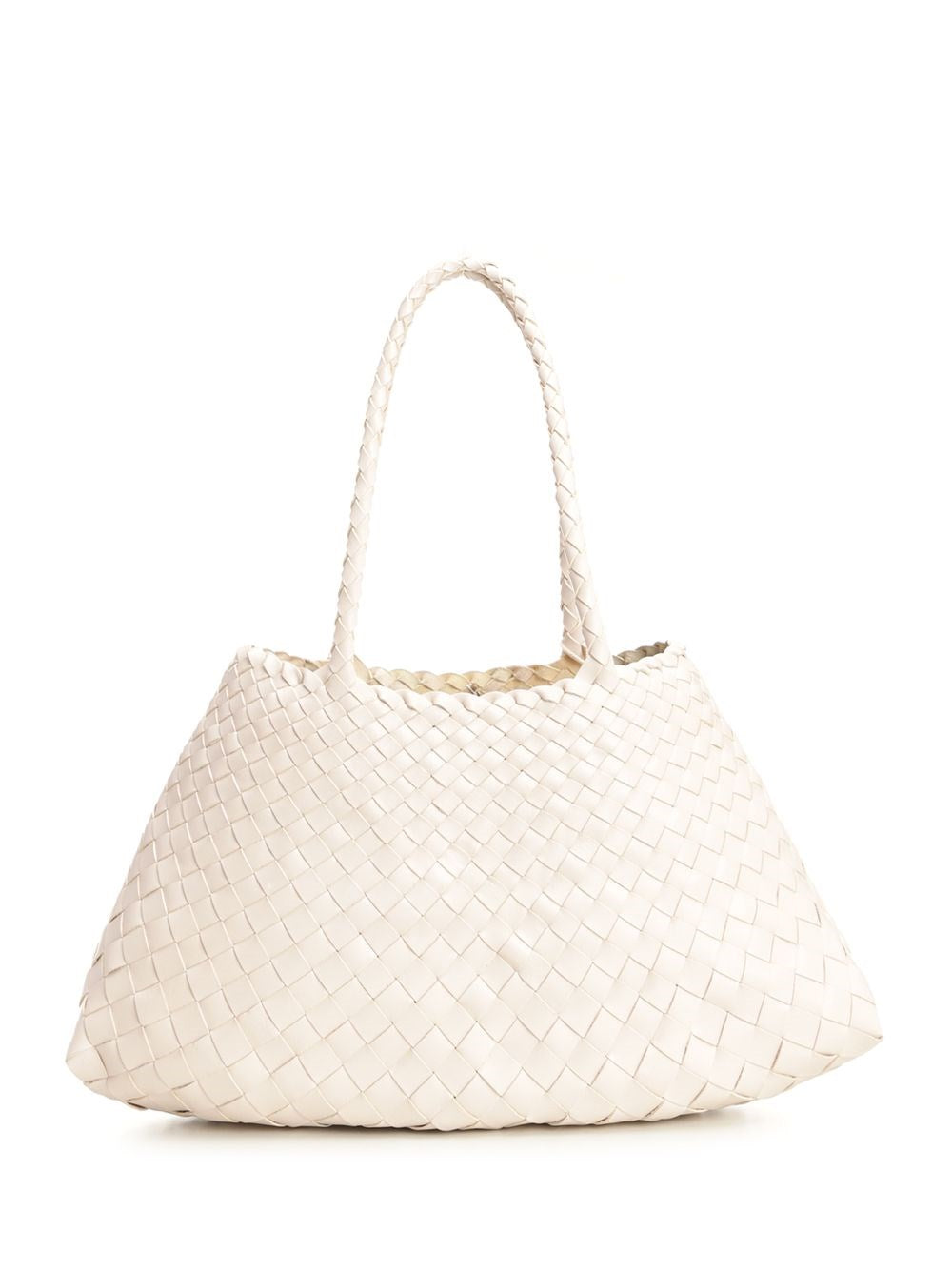 Dragon Diffusion Women Santa Croce Big Woven Leather Tote Bag