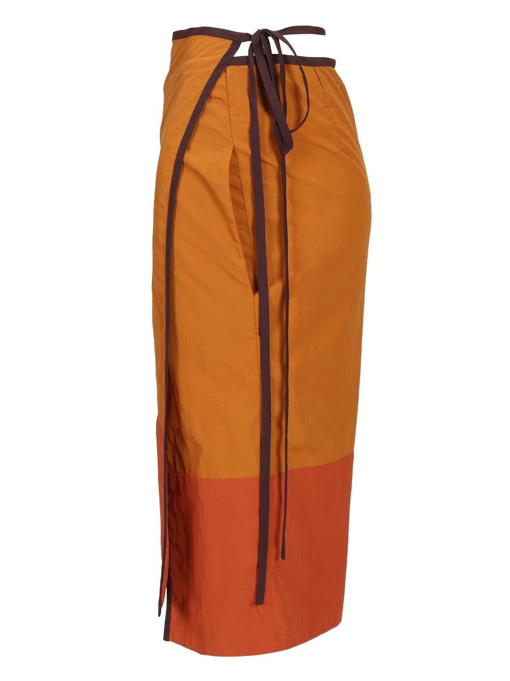 Saint Laurent Women Nylon Pencil Skirt SAINT LAURENT