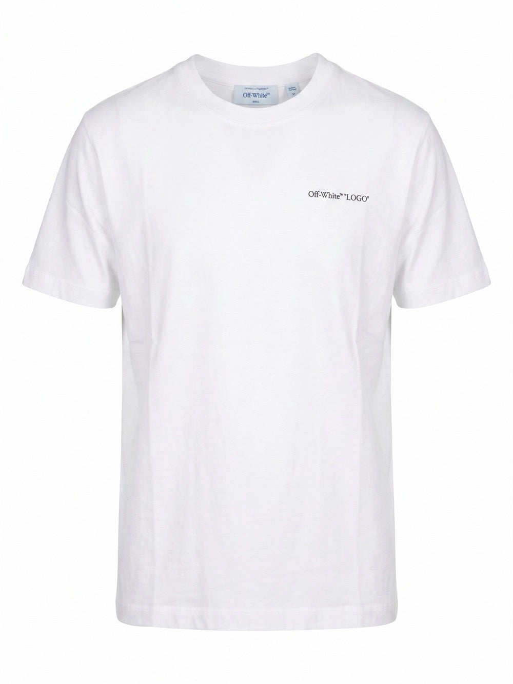 Off White Men `Logo Quote` Regular T-Shirt