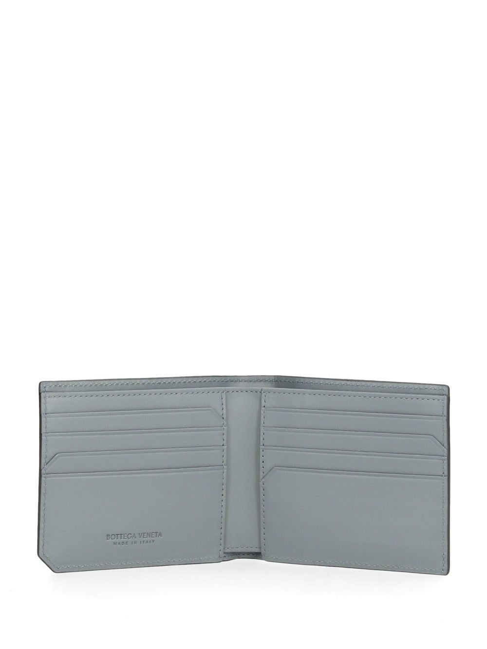 Bottega Veneta Men Small Woven Wallet BOTTEGA VENETA