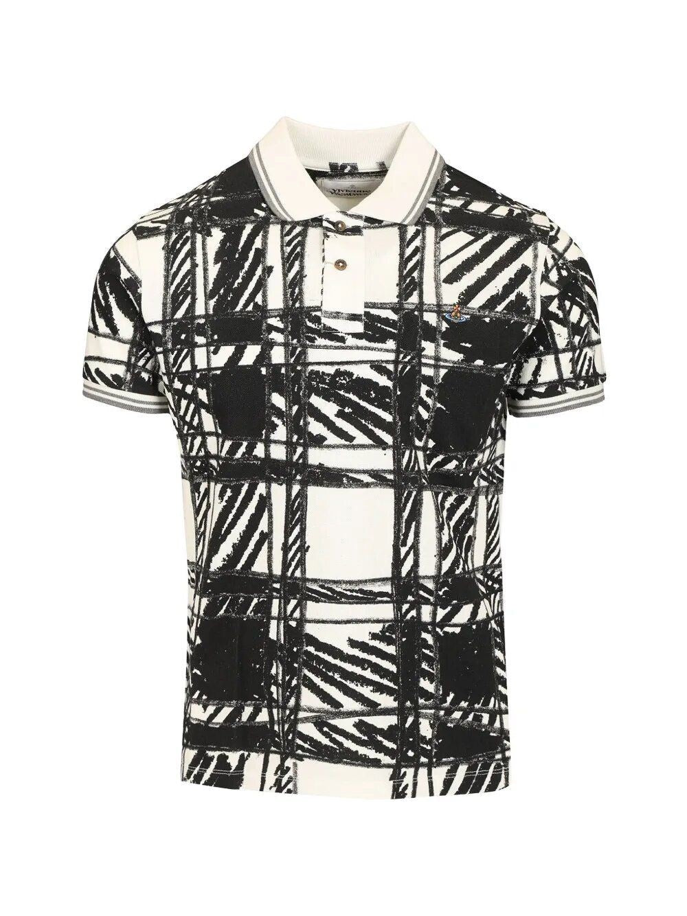 Vivienne Westwood Men Scribble Polo VIVIENNE WESTWOOD