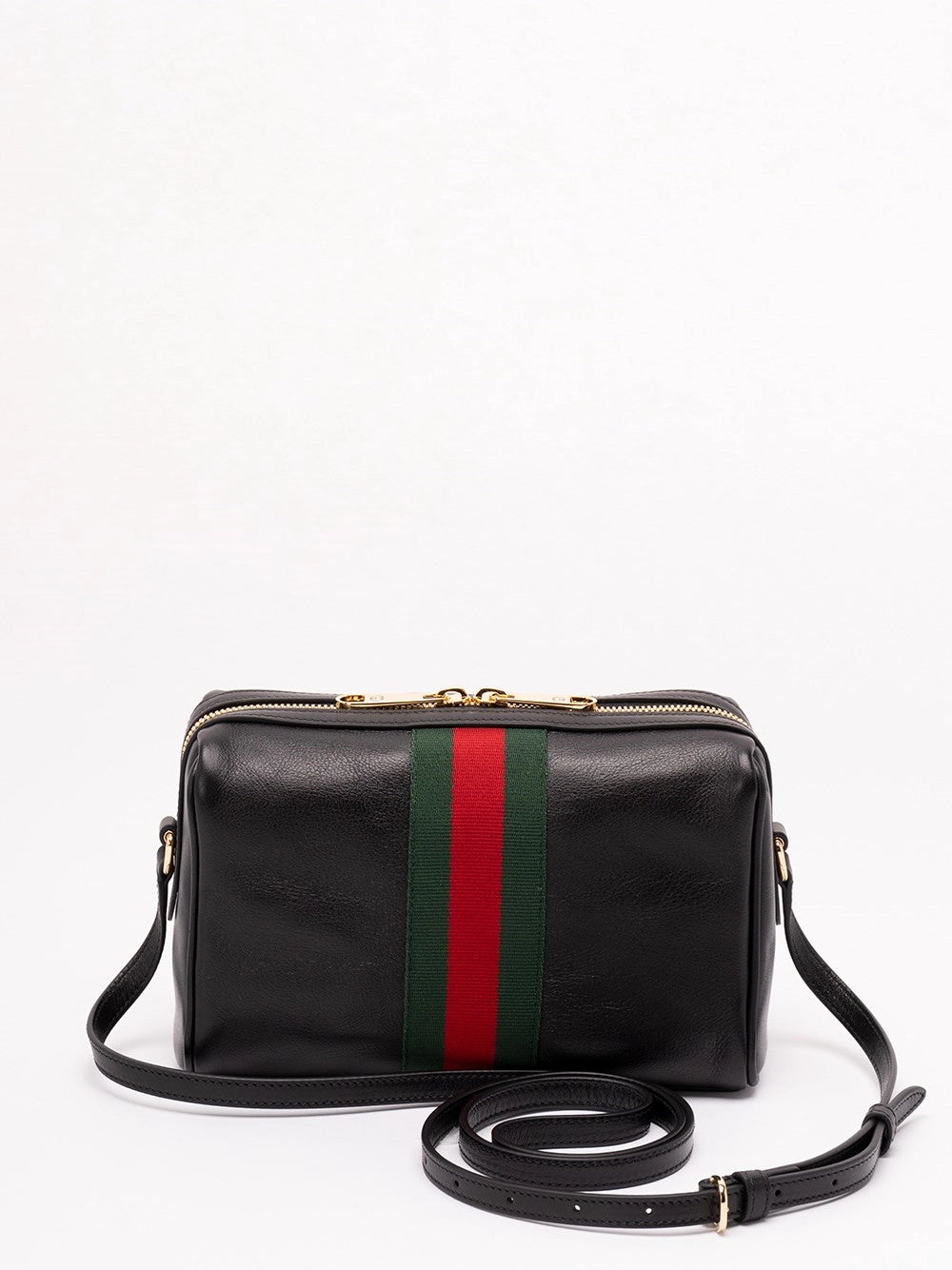 Gucci Women Horsebit Web Crossbody Bag GUCCI