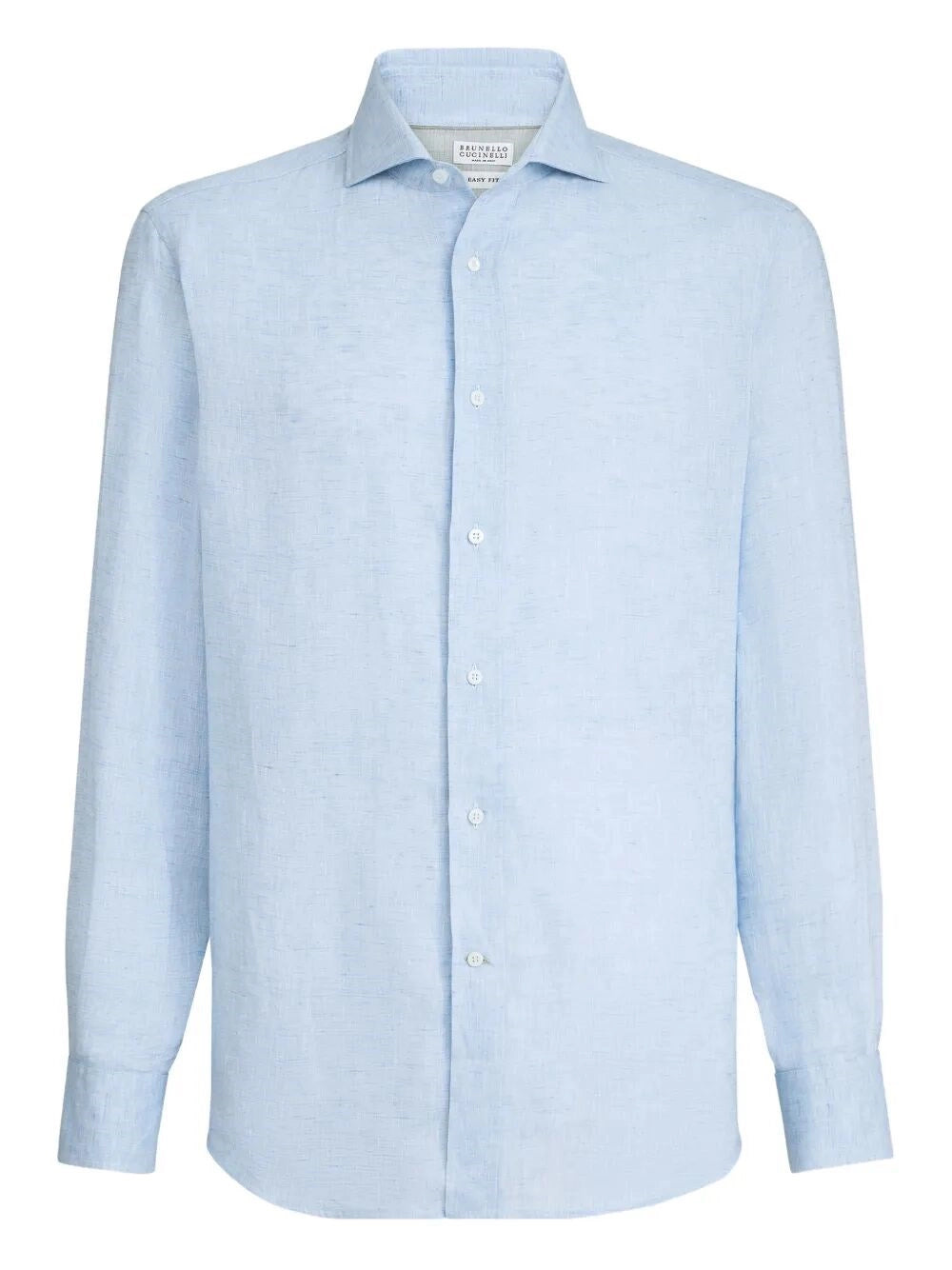 Brunello Cucinelli Men Linen Shirt BRUNELLO CUCINELLI