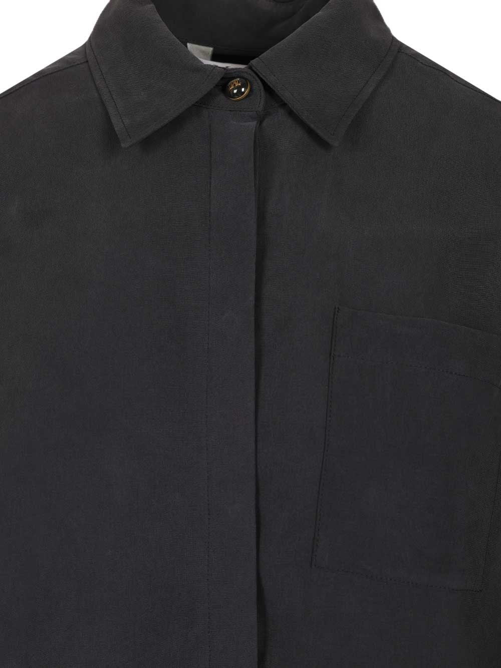 Max Mara Women Siamese Shirt In Washed Silk MAX MARA
