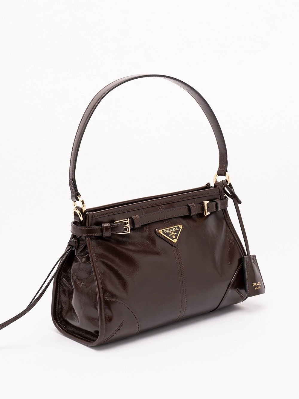 Prada Women Leather Shoulder Bag PRADA