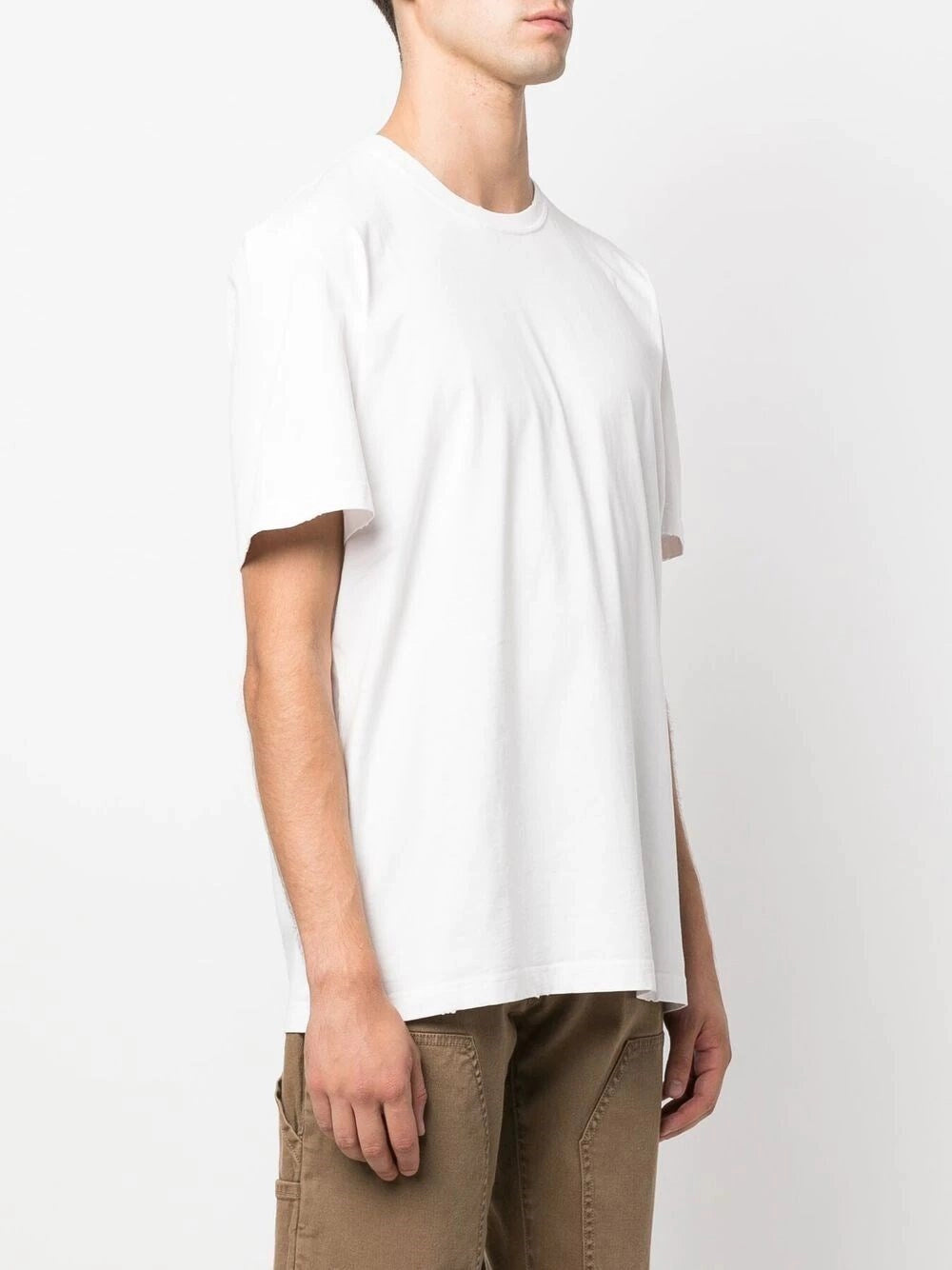 Golden Goose Men T-Shirt Distressed Cotton GOLDEN GOOSE