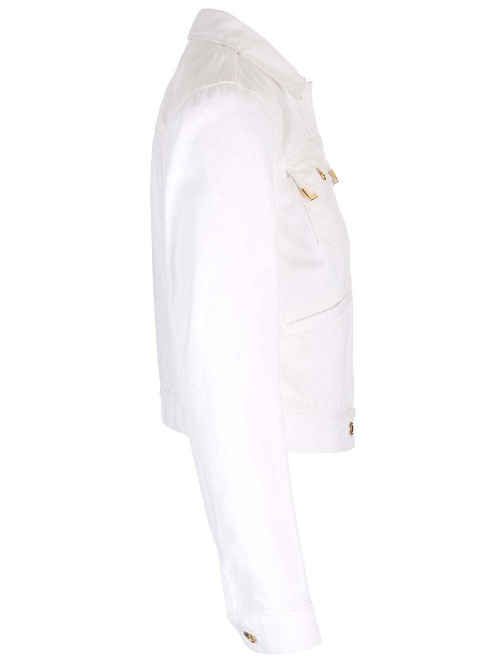 Palm Angels Women Cotton Denim Jacket PALM ANGELS
