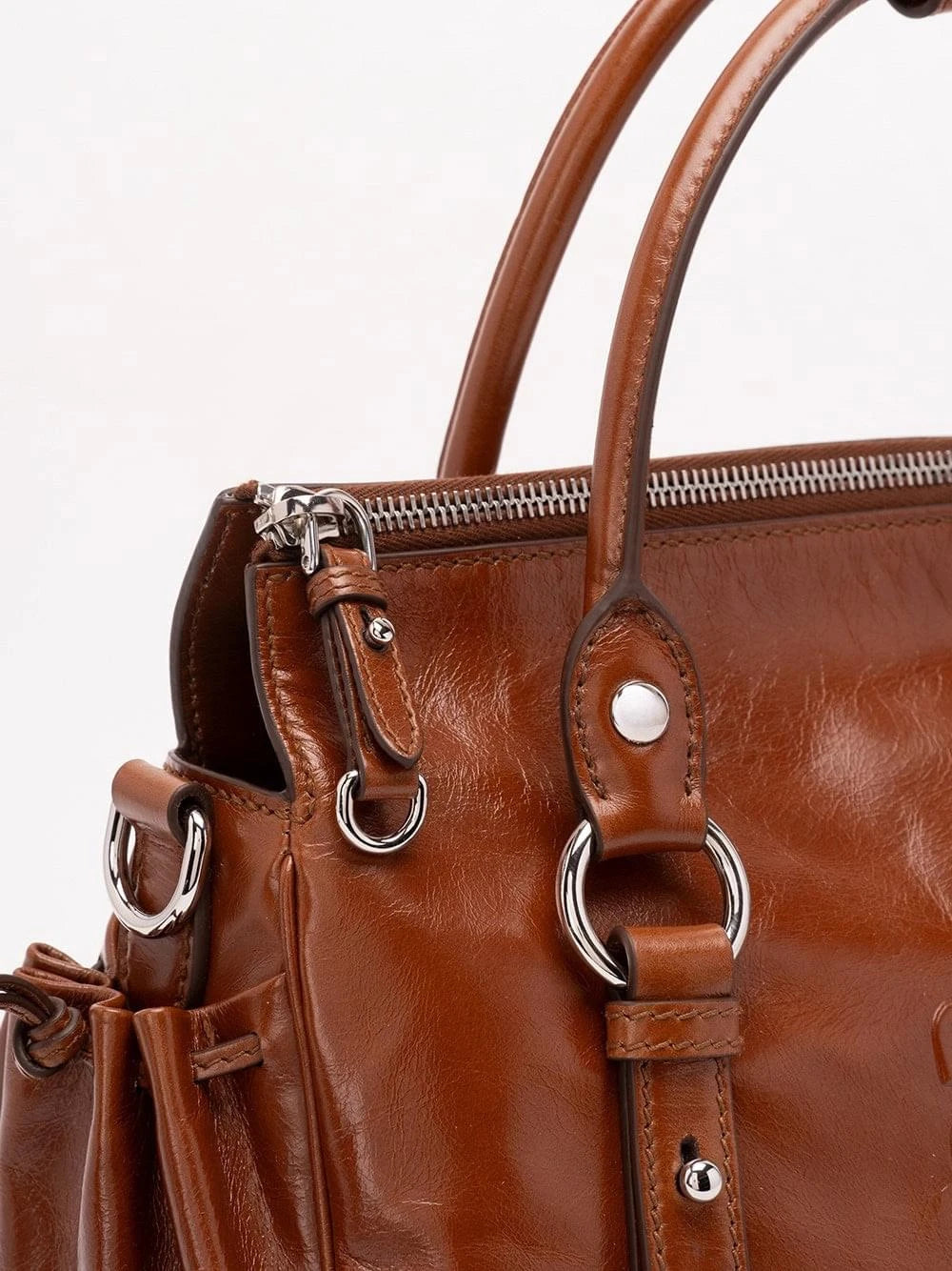 Miu Miu Women Shiny Leather Handbag MIU MIU