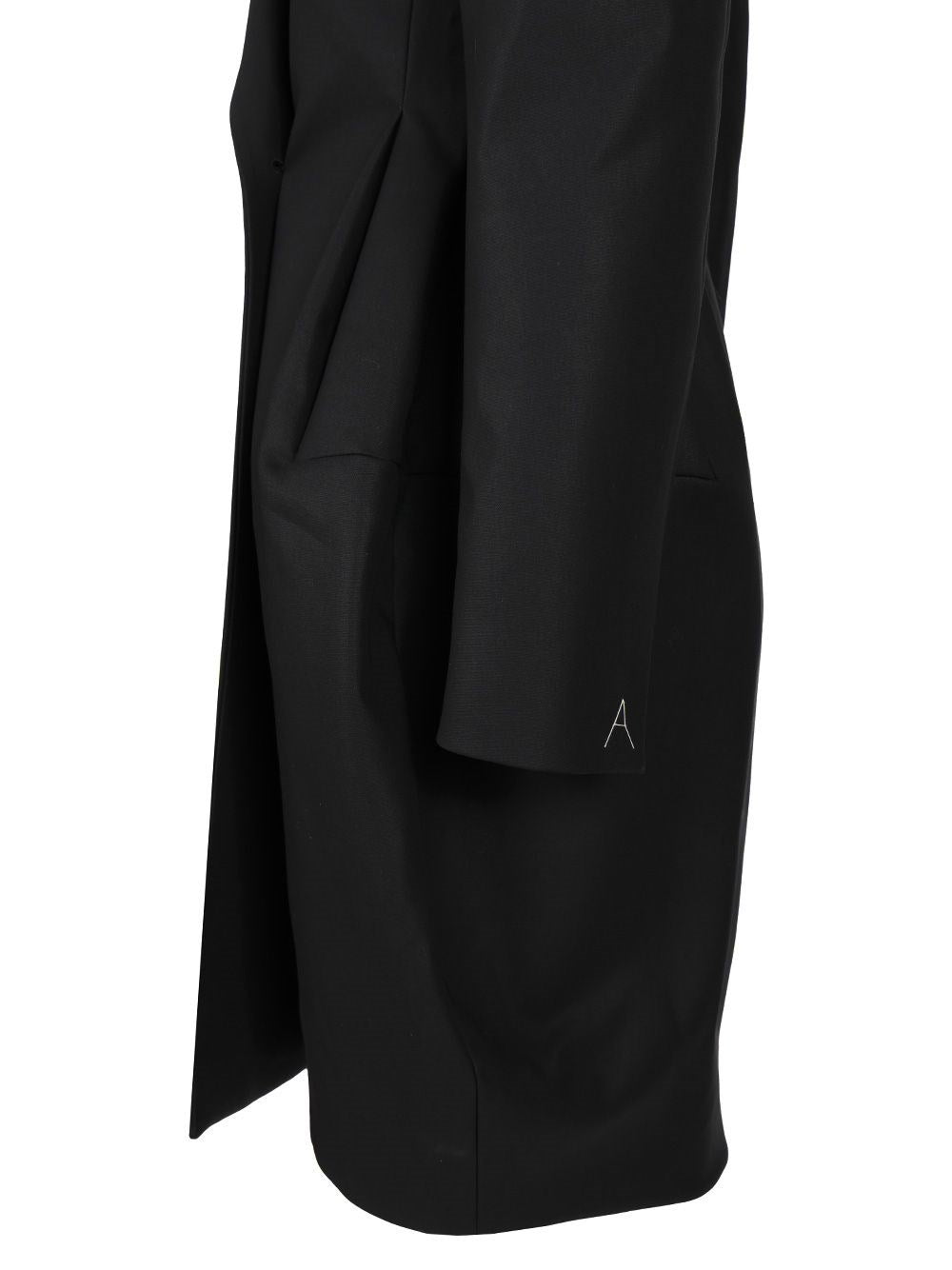 Alaïa Women Double-Breasted Rounded Coat ALAIA