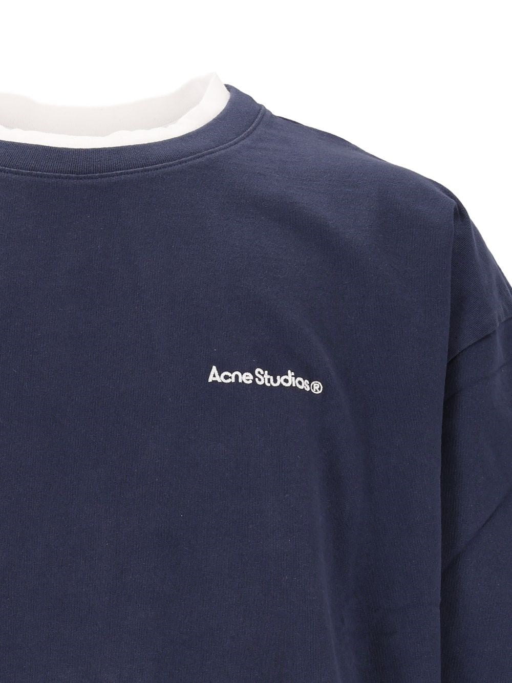 Acne Studios Men Layered Logo Sweatshirt ACNE STUDIOS