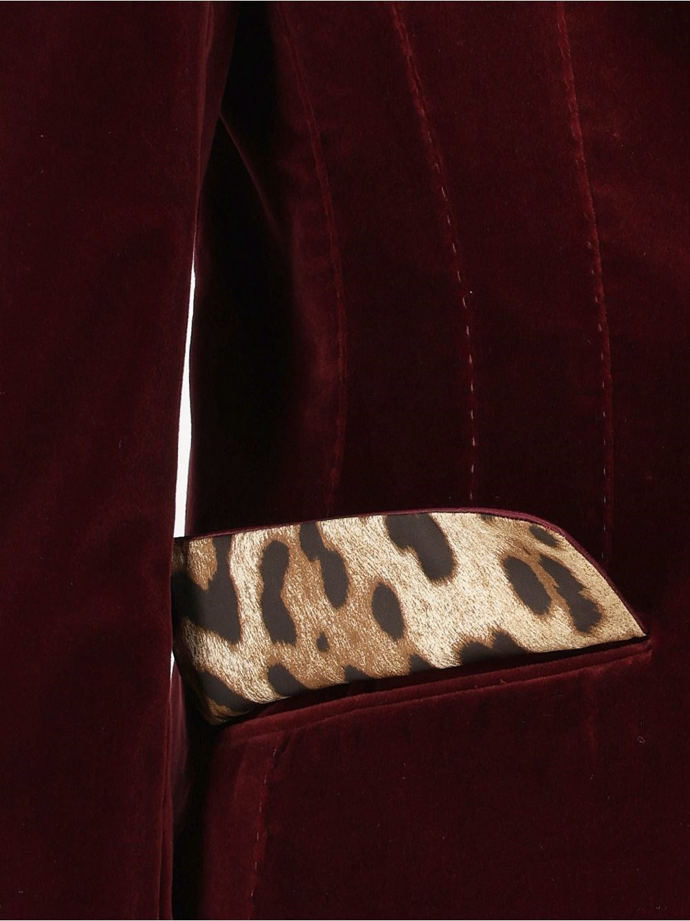 Dolce & Gabbana Women Turlington Single-Breasted Velvet Jacket.