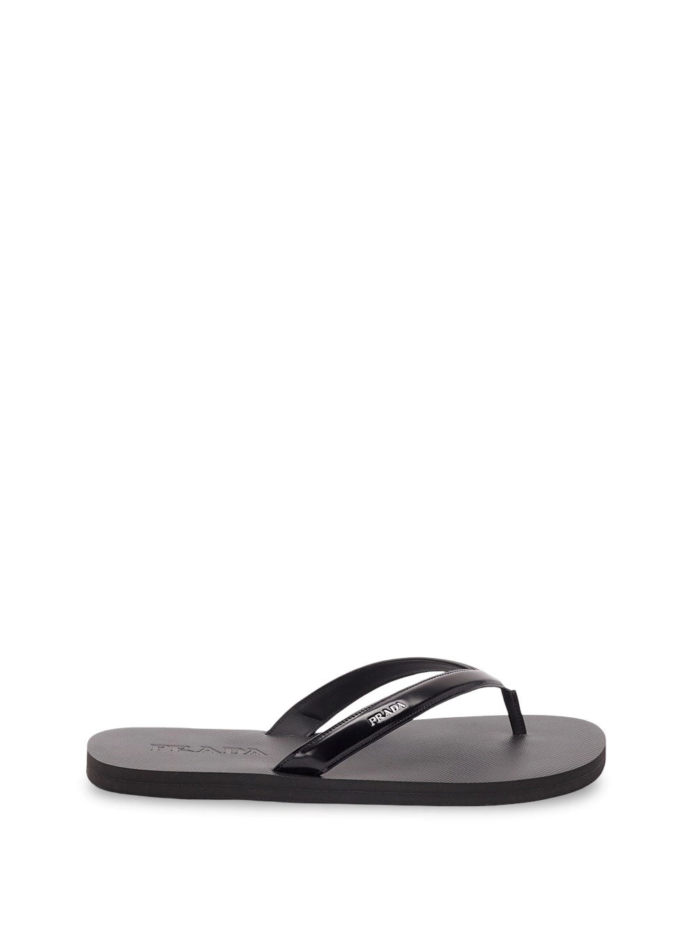 Prada Men Brushed Leather Sandals PRADA