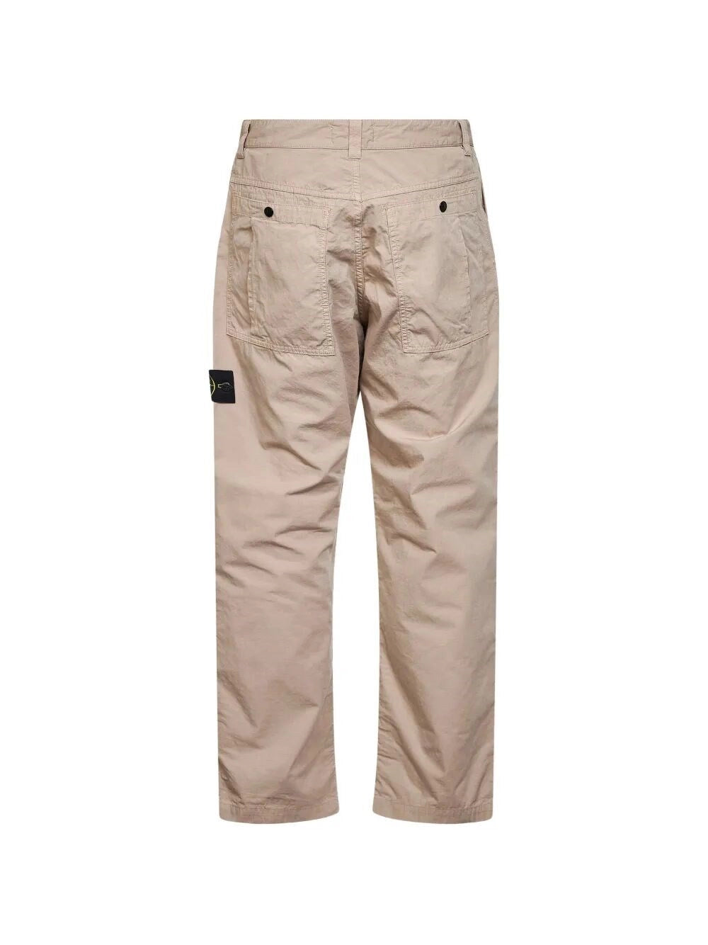 Stone Island Men Mercerised Organic Cotton Ripstop Pants STONE ISLAND