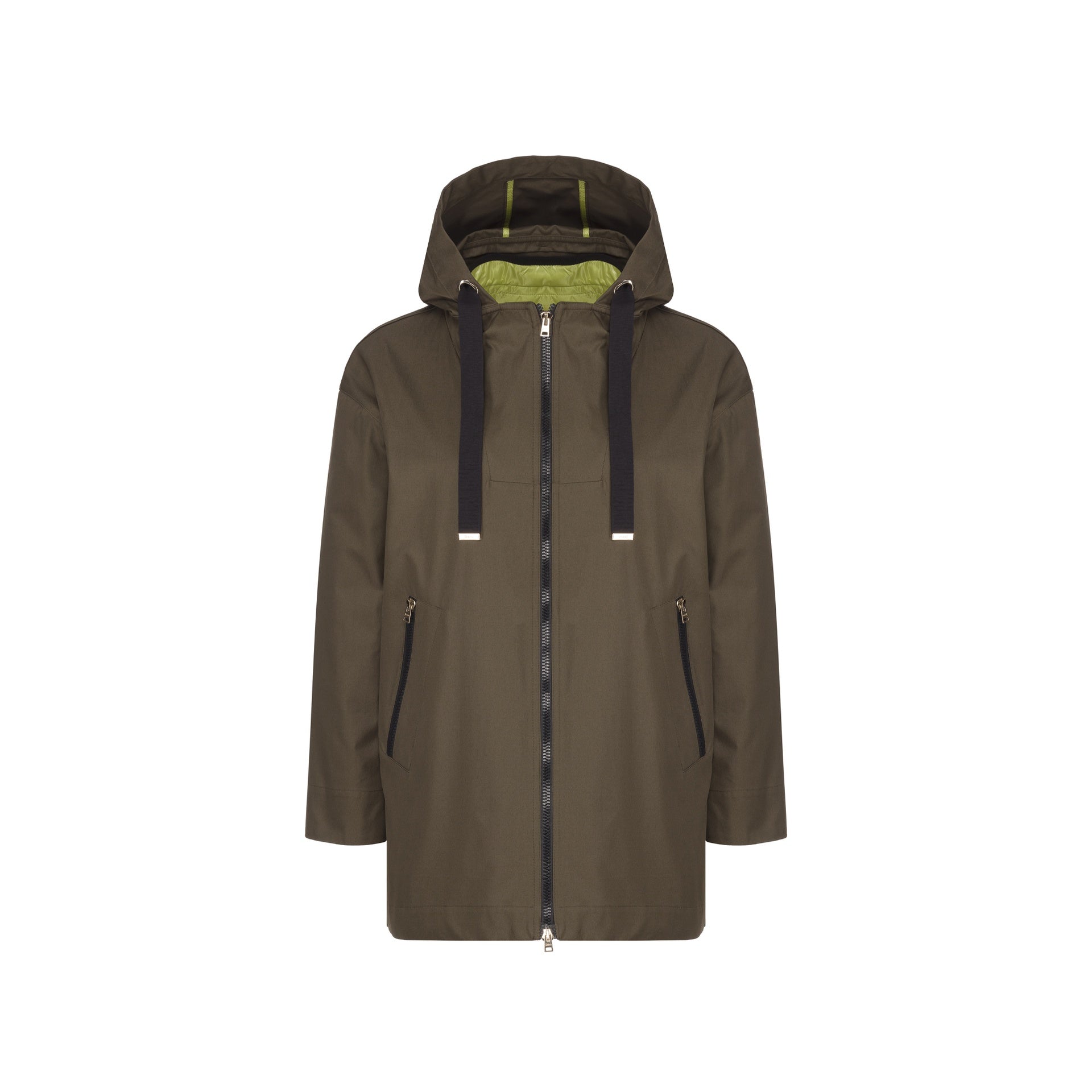 Herno Ruffled Flared Coat Women HERNO