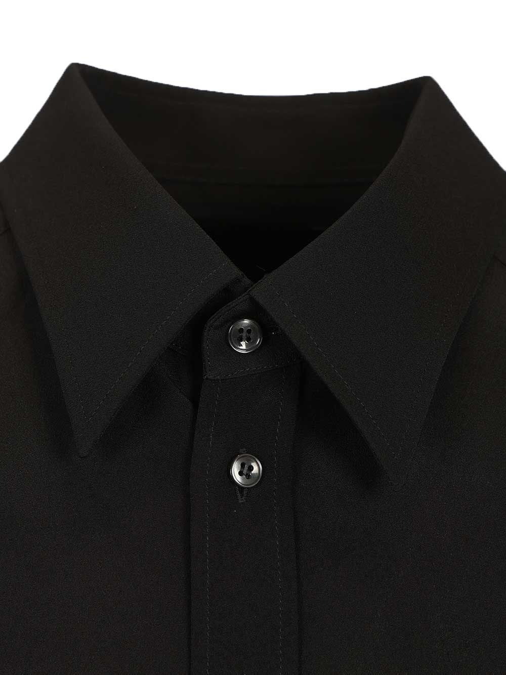 Dolce & Gabbana Men Formal Shirt In Silk Crepe De Chine DOLCE & GABBANA