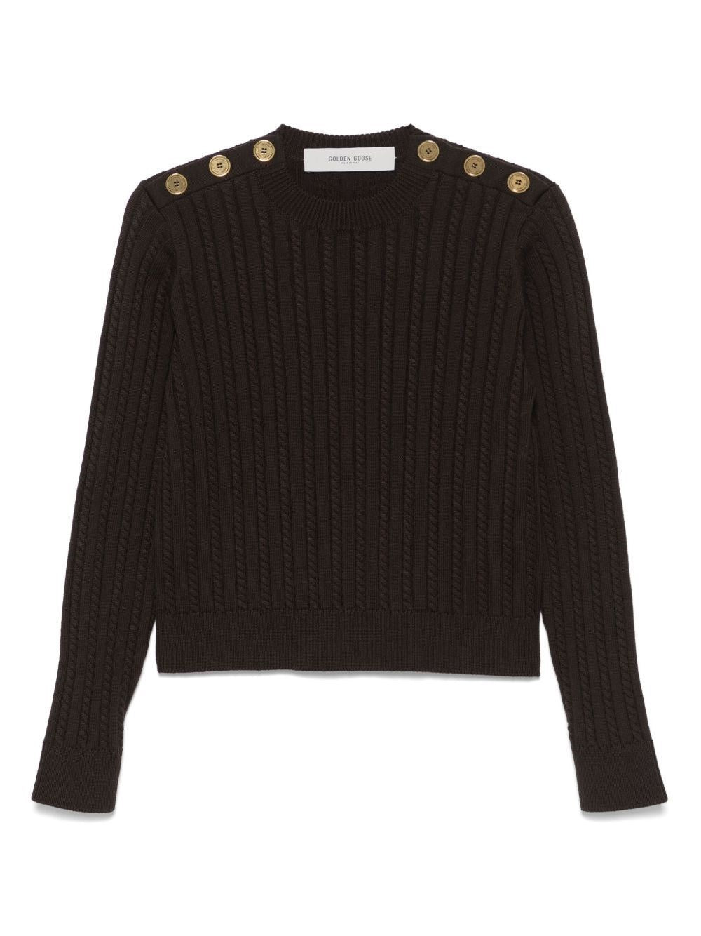 Golden Goose Women Cable-Knit Sweater GOLDEN GOOSE