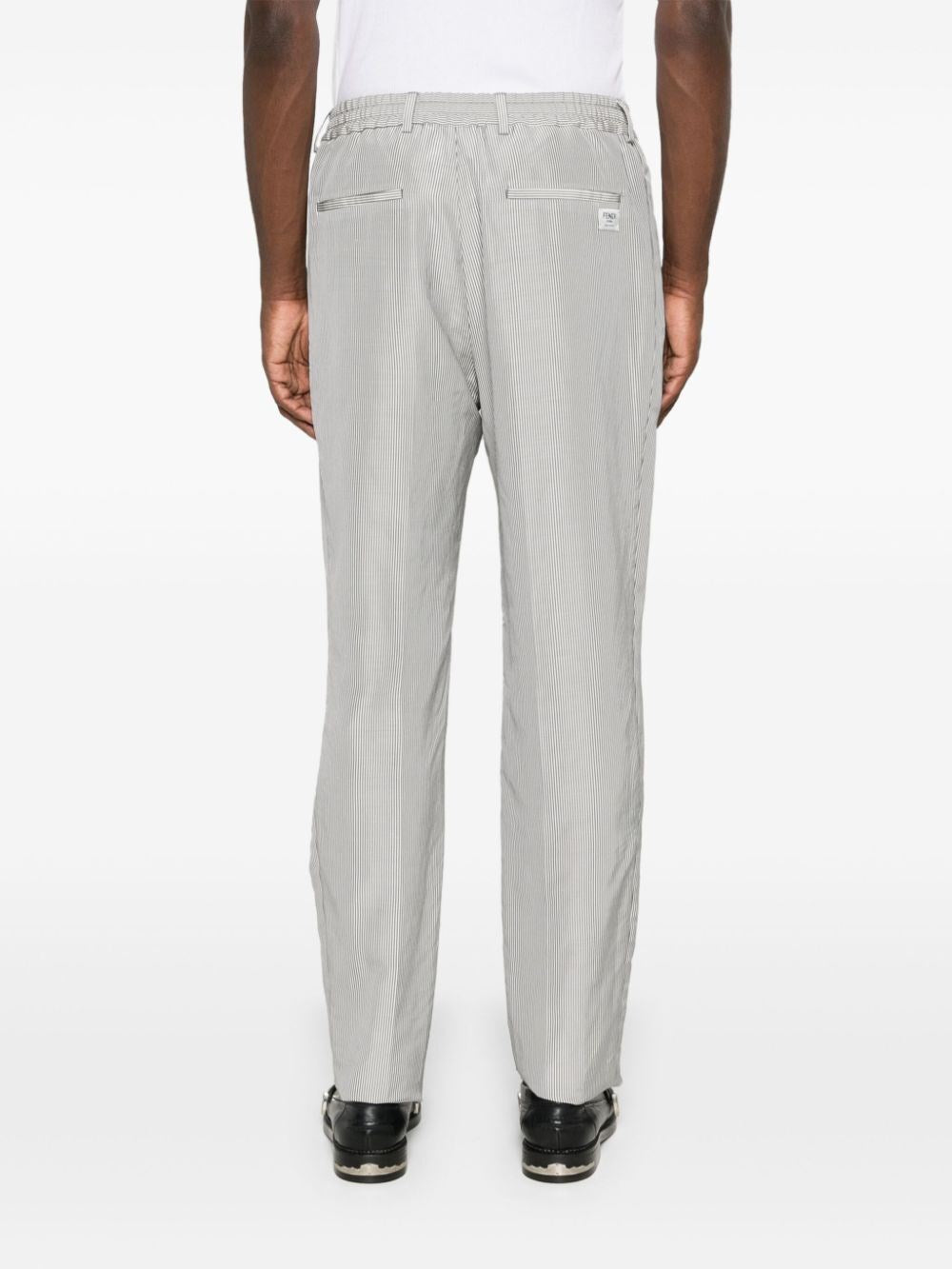 Fendi Men Striped Tailored Pants FENDI