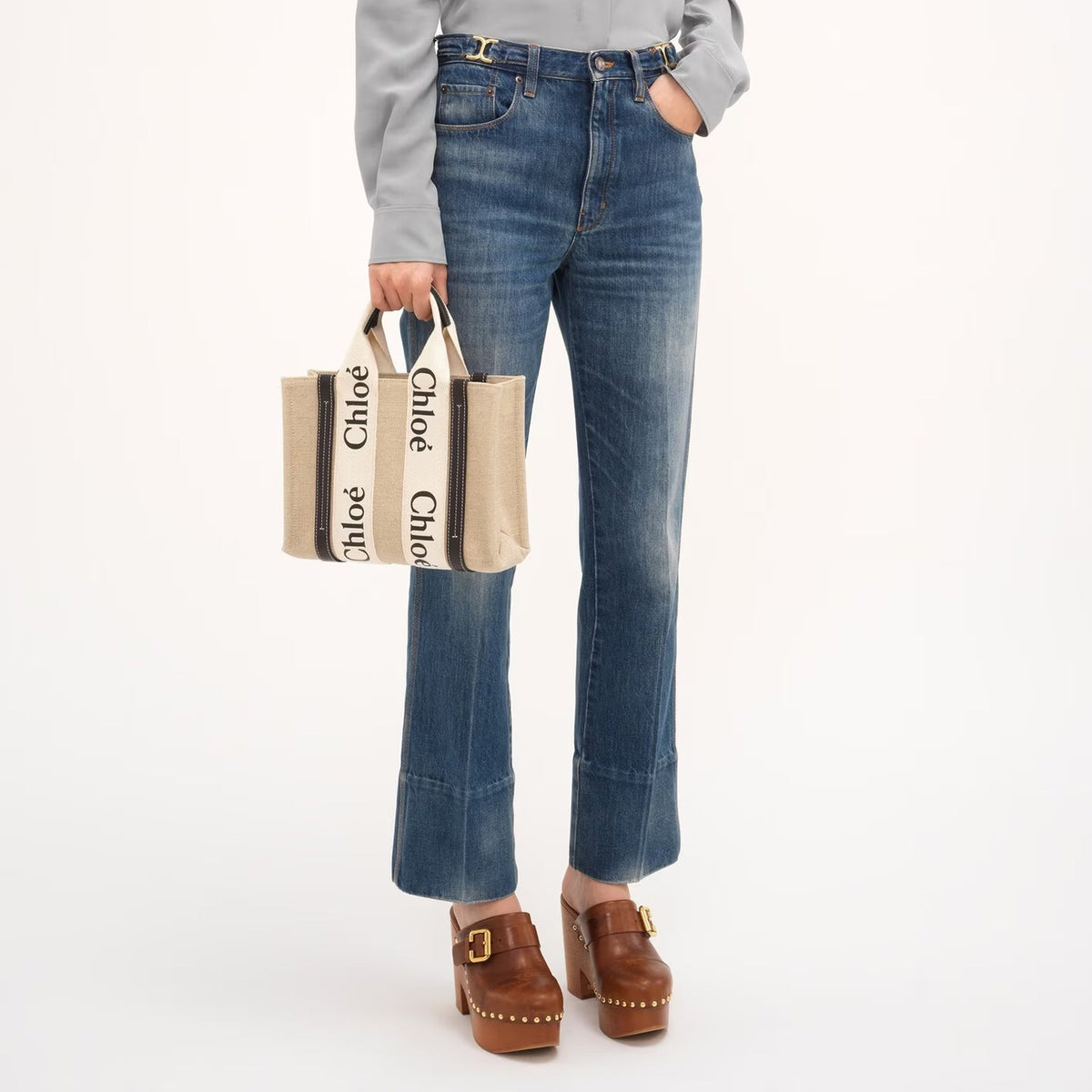 Chloe Woody Small Tote Bag Women CHLOE