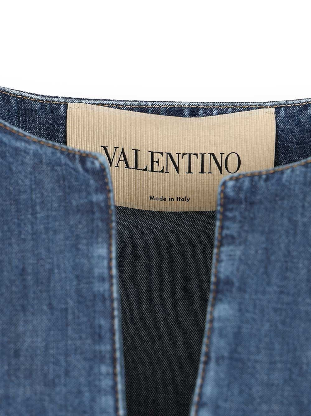 Valentino Garavani Women Chambray Denim Dress VALENTINO GARAVANI