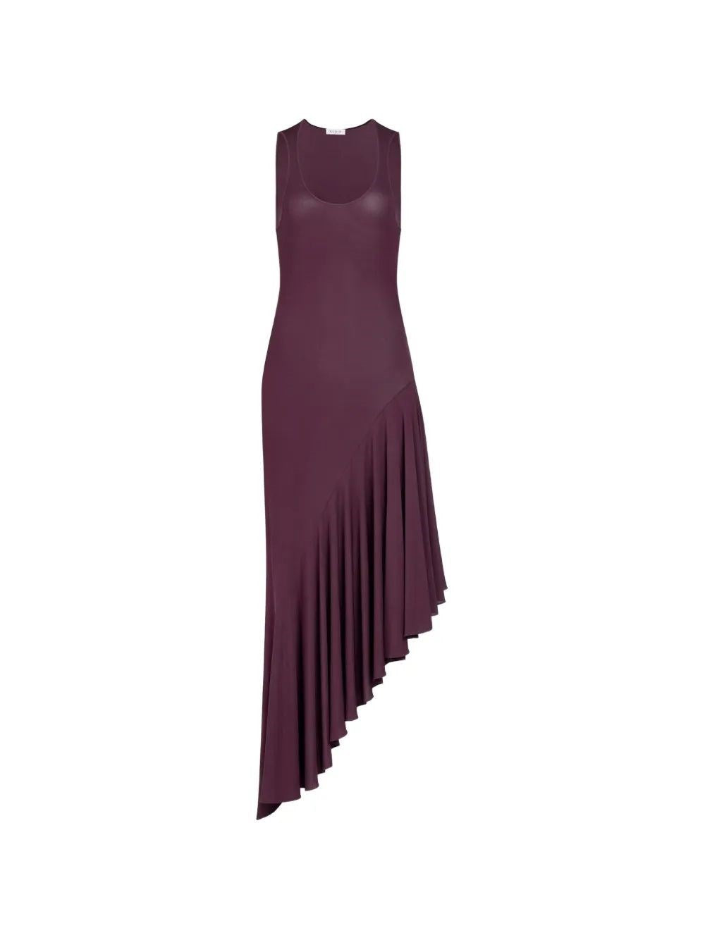 Alaïa Women Asymmetrical Dress In Flowing Jersey ALAIA