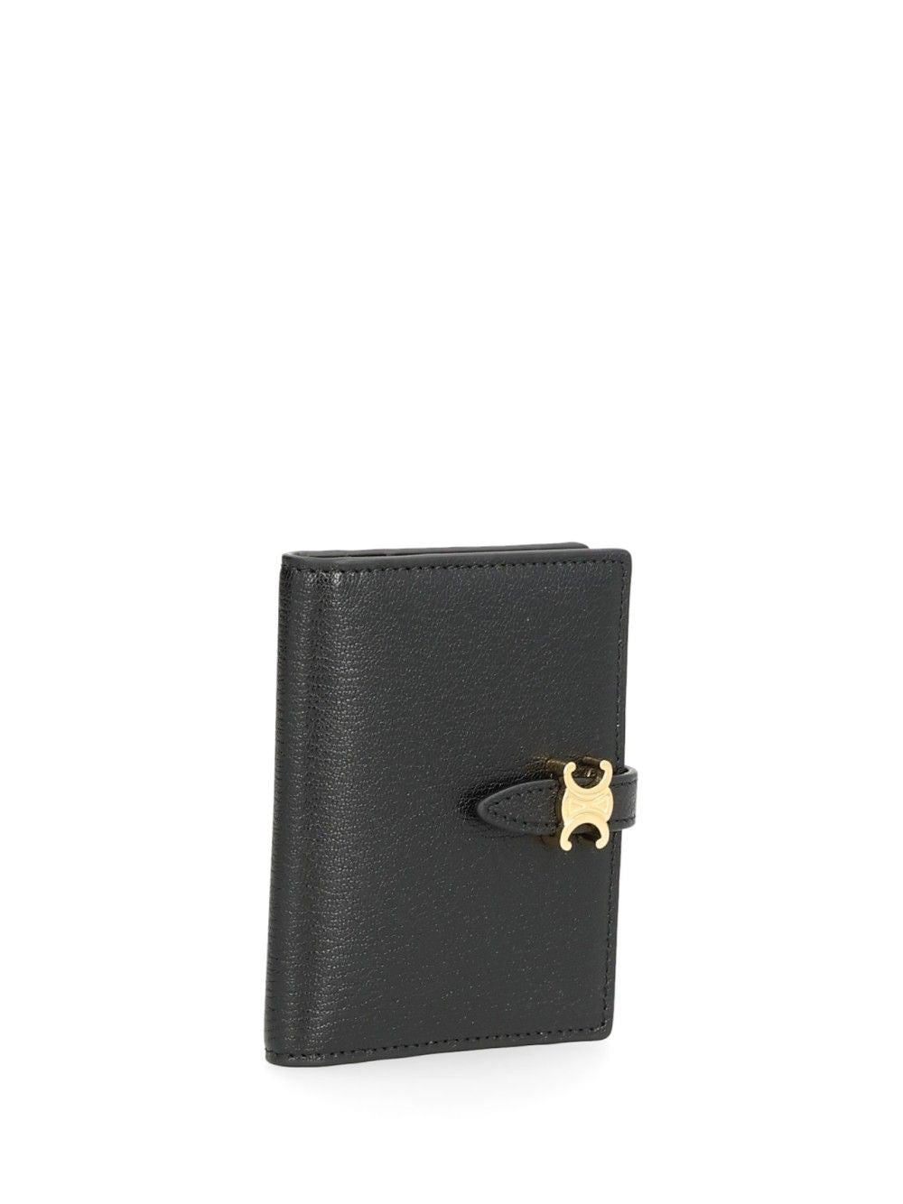 Celine Women Triomphe Pontet Bi-Fold Card Holder CELINE
