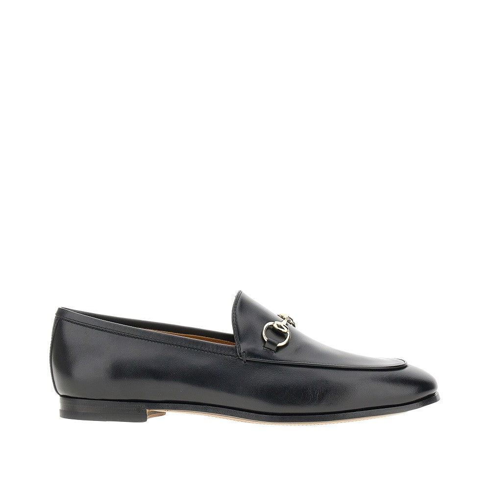 Gucci Women Leather 'Jordaan' Loafers GUCCI