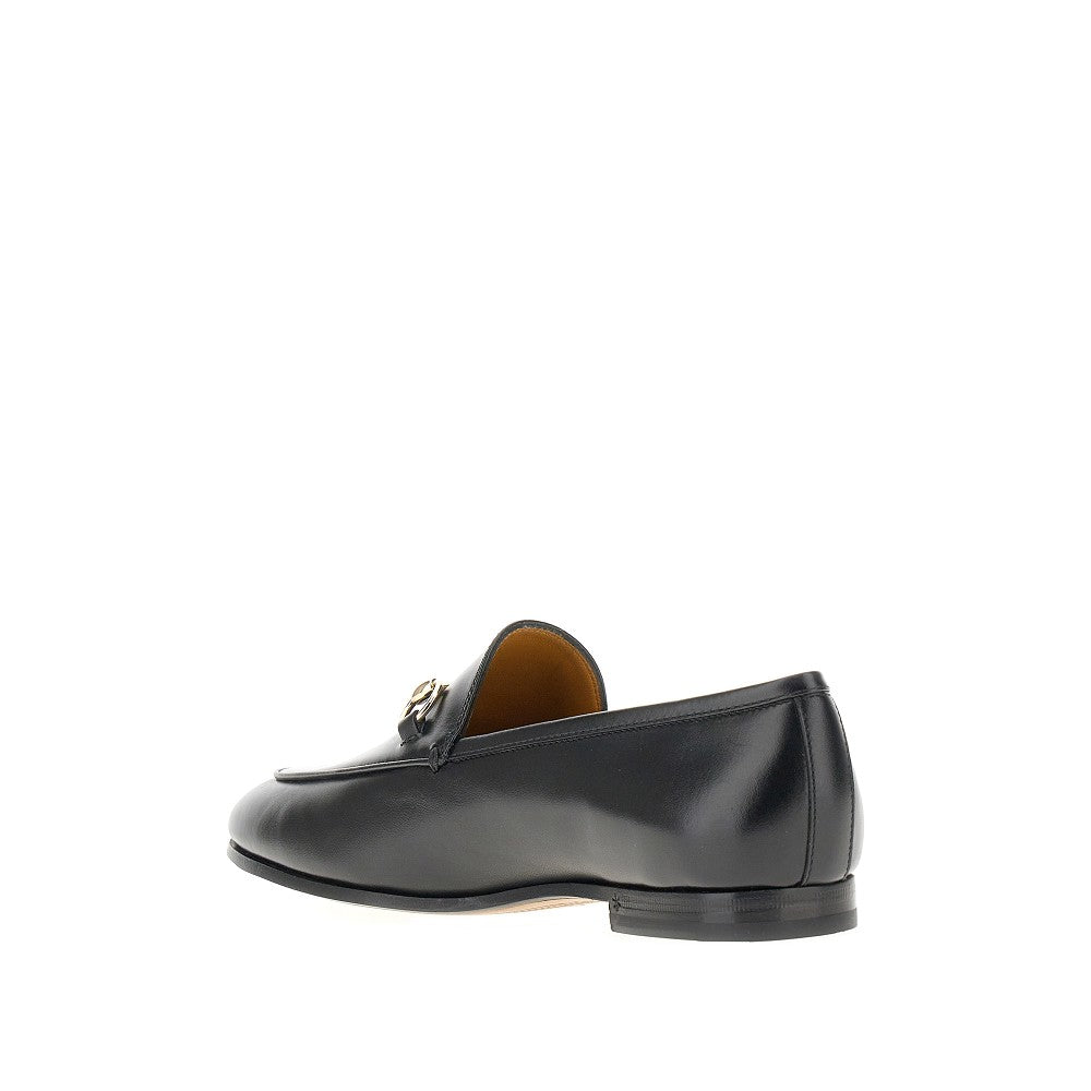 Gucci Women Leather 'Jordaan' Loafers GUCCI
