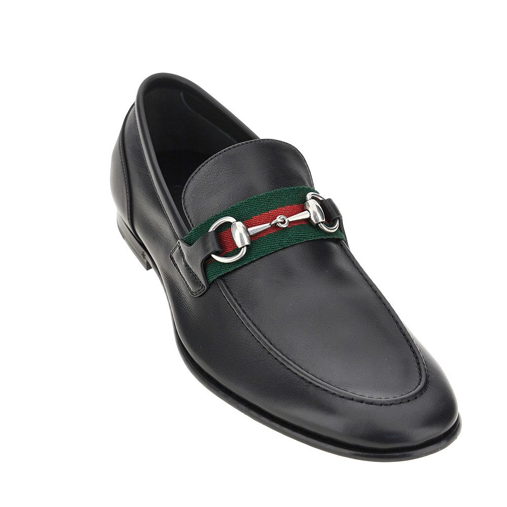 Gucci Men Leather 'Como' Loafers GUCCI