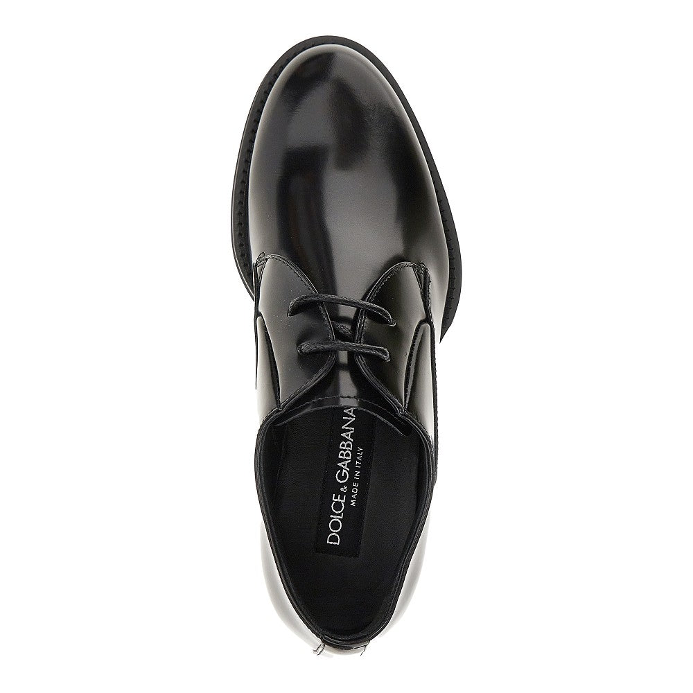Dolce&Gabbana Women Spazzolato Leather Laced Shoes DOLCE & GABBANA