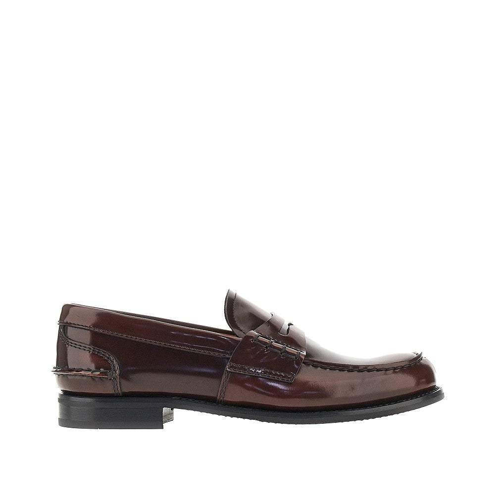 Church Women 'Pembrey W5' Fumé Polished Leather Loafers CHURCH'S
