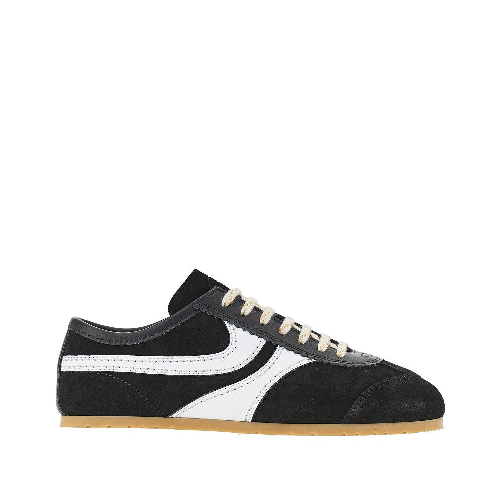 Dries Van Noten Women Suede Leather Sneakers DRIES VAN NOTEN