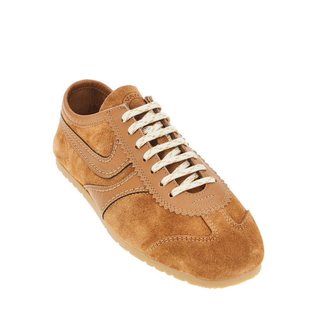 Dries Van Noten Women Suede Leather Sneakers DRIES VAN NOTEN