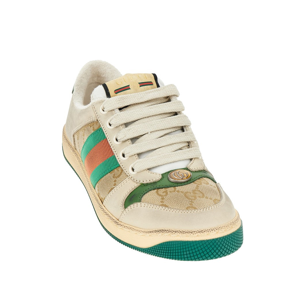 Gucci Women Used-Effect 'Screener' Sneakers GUCCI