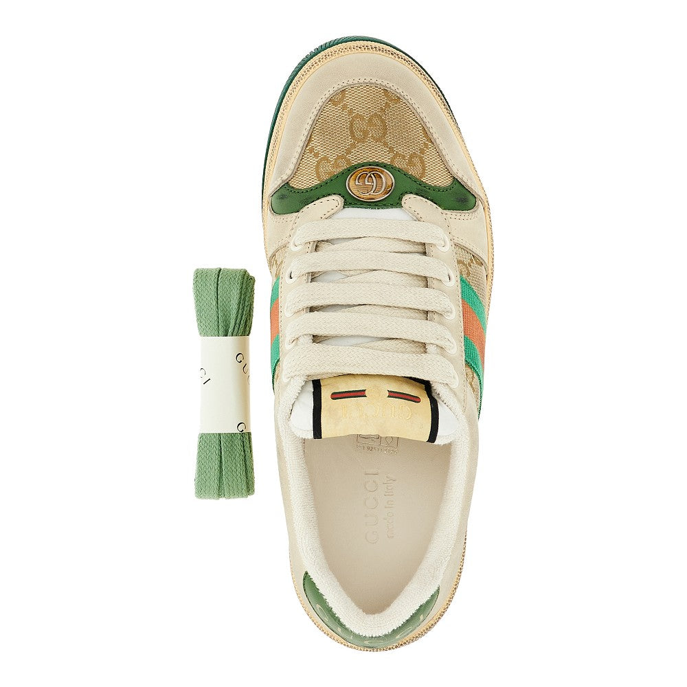 Gucci Women Used-Effect 'Screener' Sneakers GUCCI