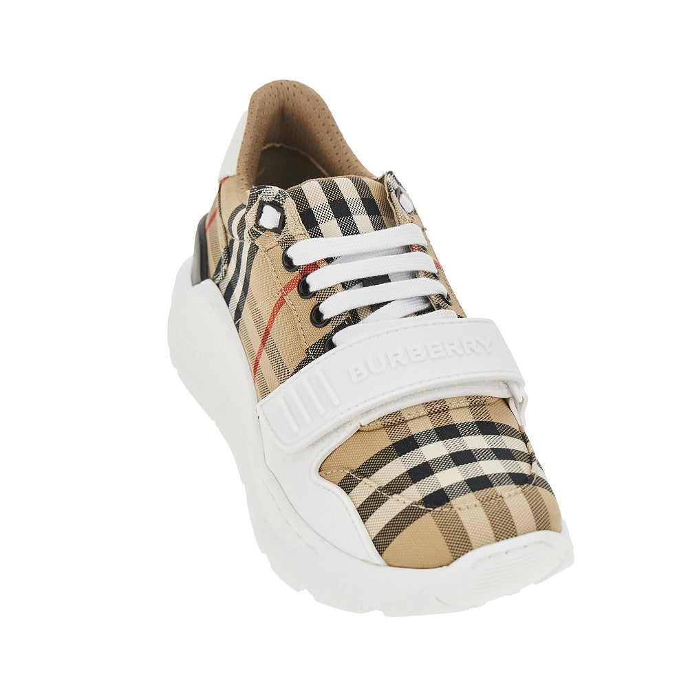 Burberry Women Check Cotton Sneakers BURBERRY