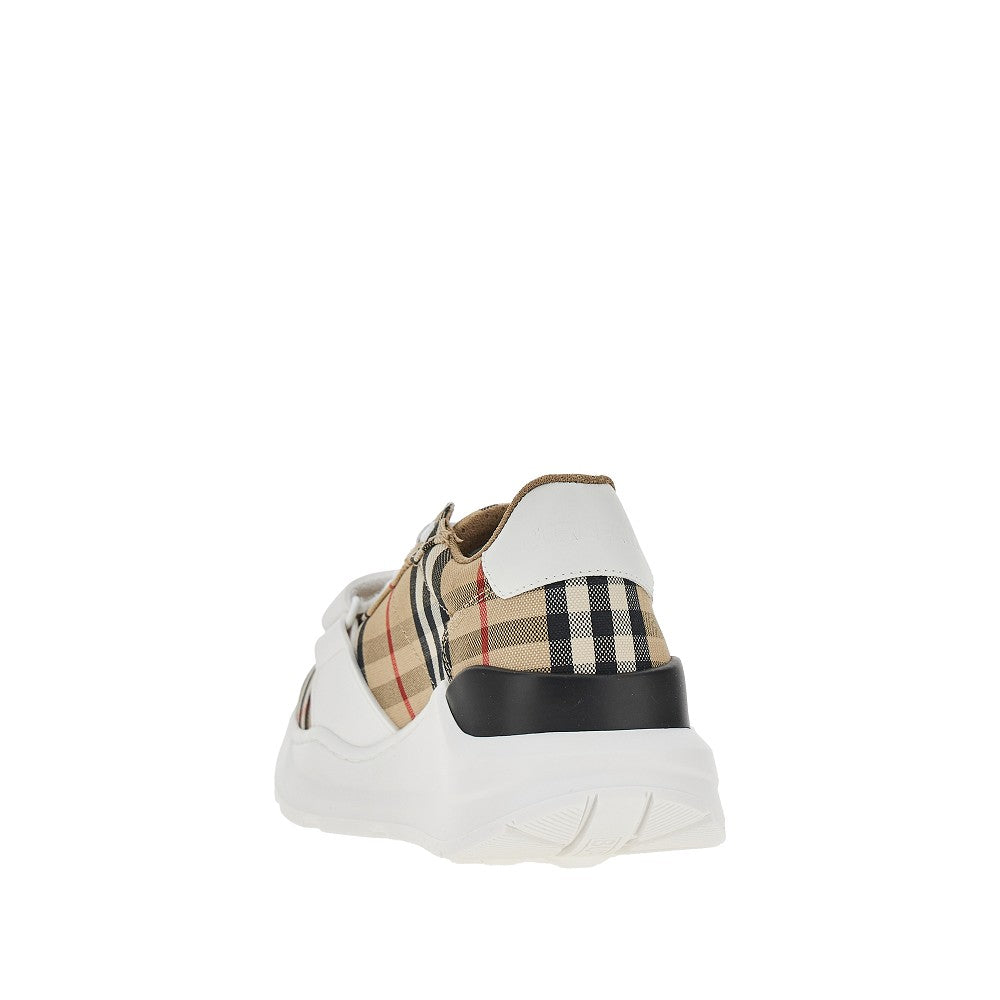 Burberry Women Check Cotton Sneakers BURBERRY