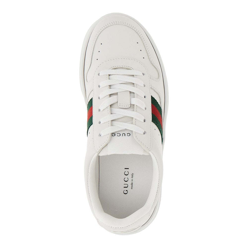 Gucci Women Oversized Sole Leather Sneakers GUCCI