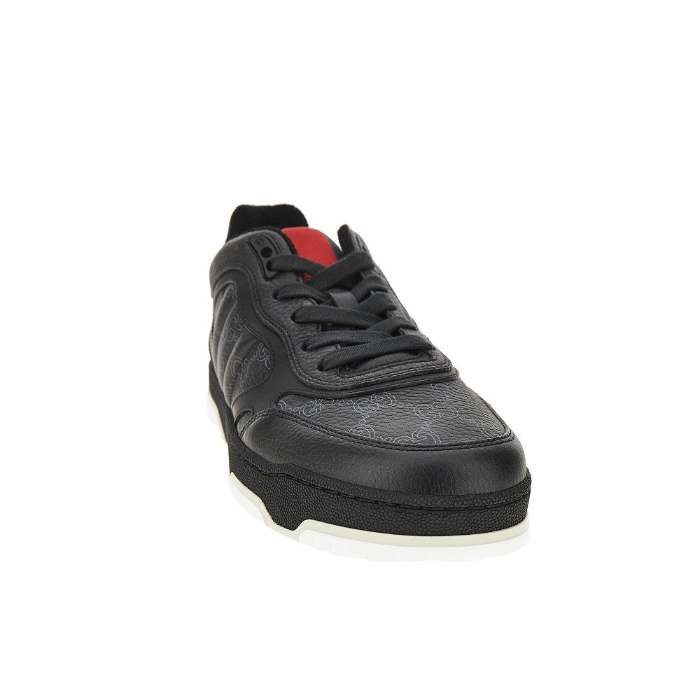 Gucci Men 'Gucci Re-Web' Leather Sneakers GUCCI