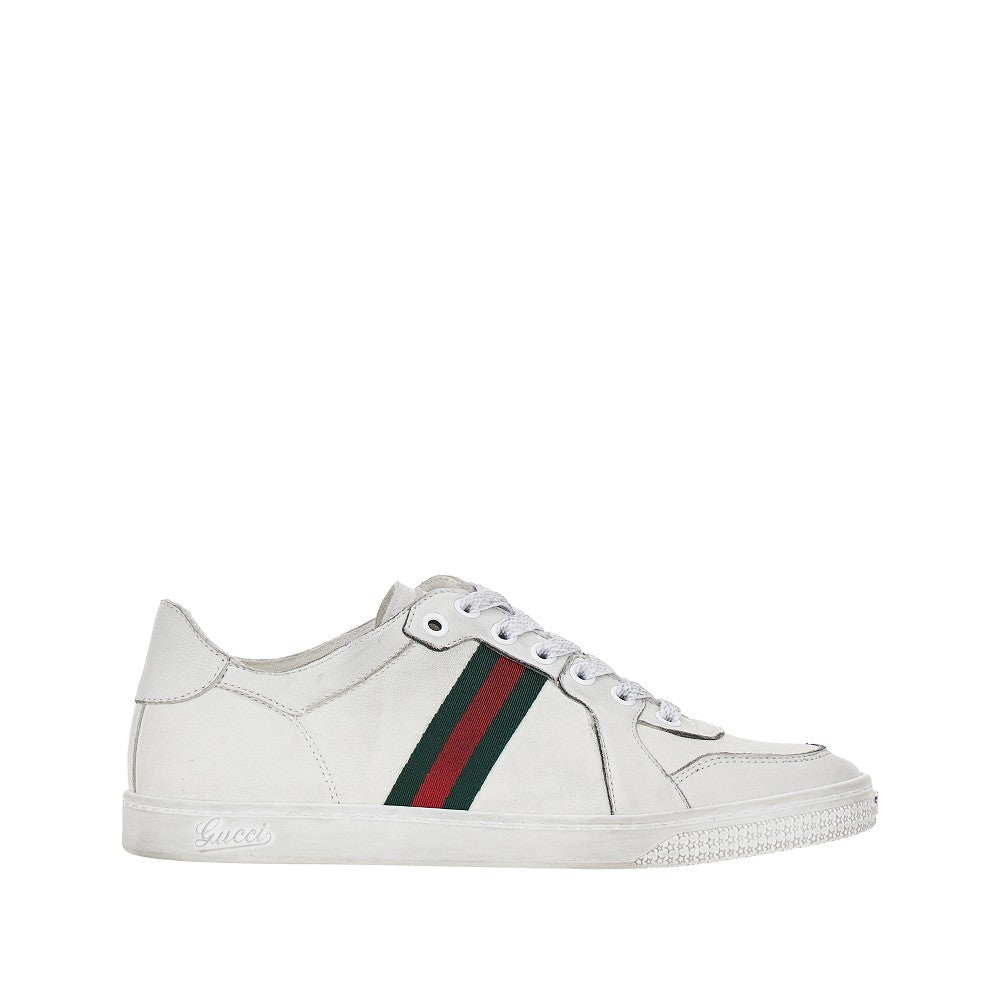 Gucci Women Stretch Leather Sneakers GUCCI