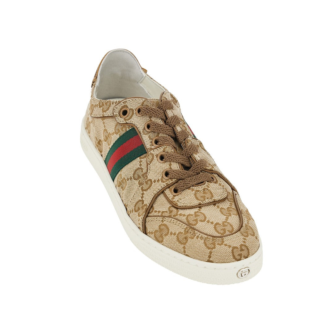 Gucci Women Original Gg Fabric 'Stretch' Sneakers GUCCI